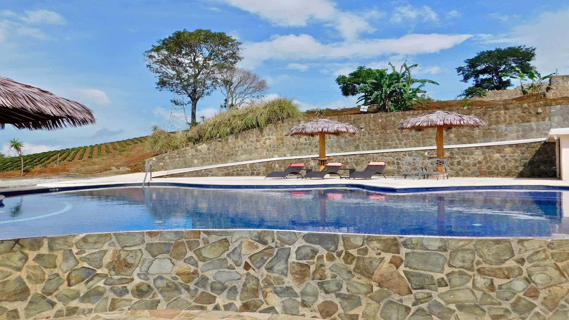gated costa rica mountain development with pool